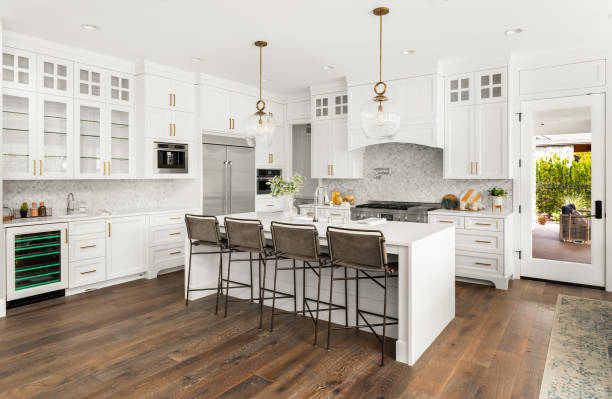 Tile pattern layout planning for backsplash in Snoqualmie